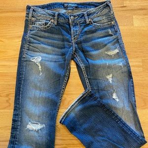Silver Berkley Bootcut jeans